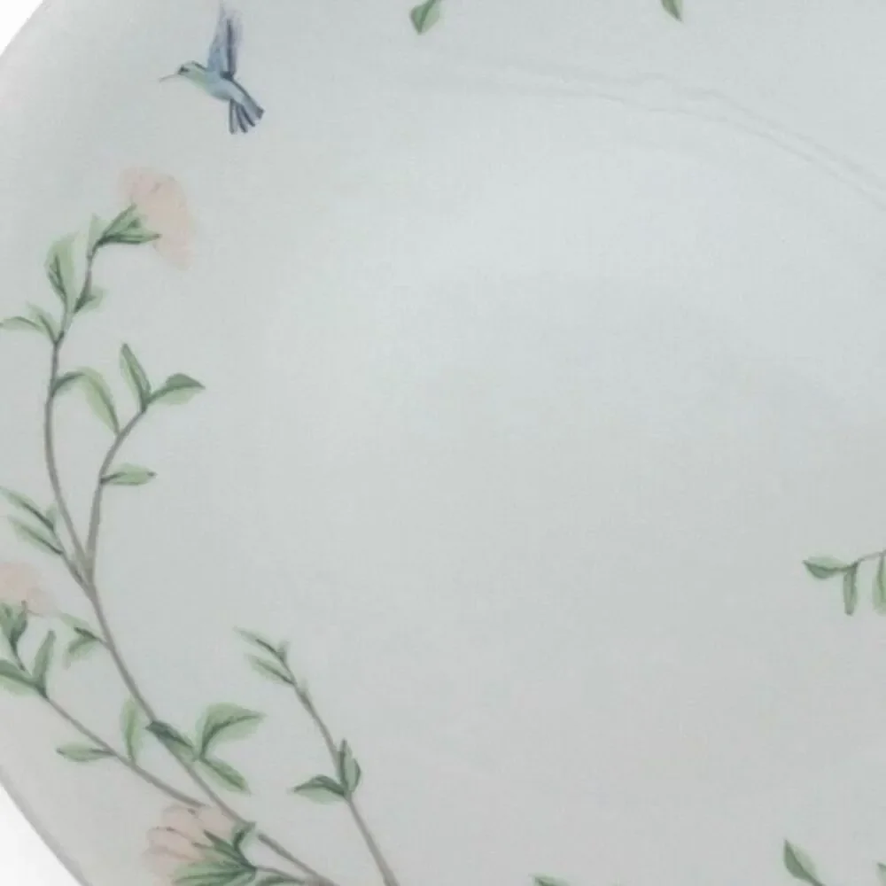 POTTERY BARN Monique Lhuillier‎ RETIRED Meadow Pattern Salad Plates Set of 4